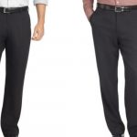 Plain Front pants