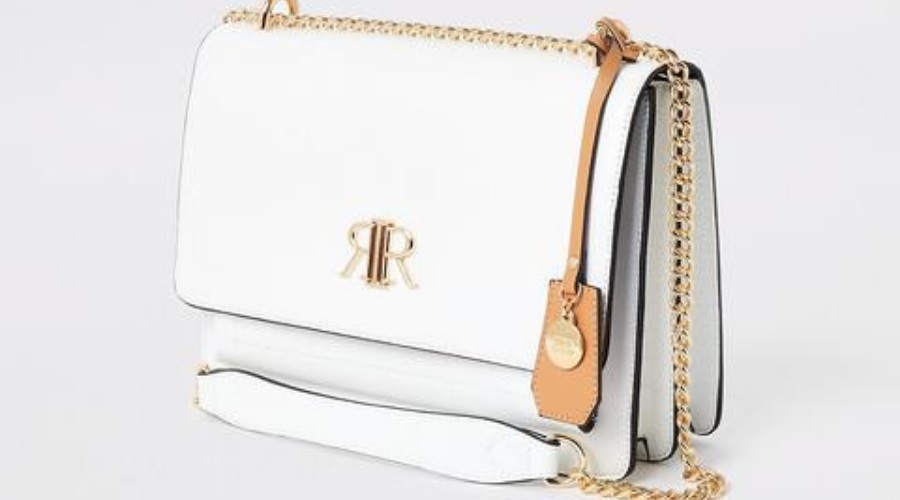 White Satchel Bag