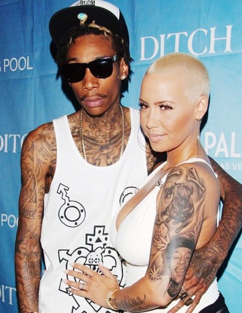 Amber Rose Wiz Khalifa Tattoo