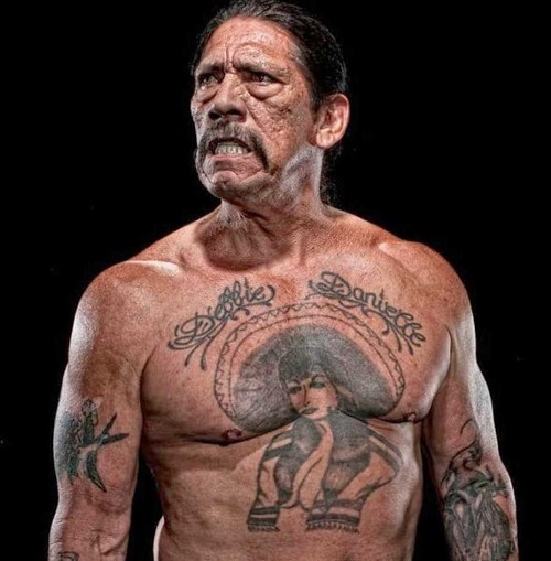 Danny Trejo Danielle Tattoos