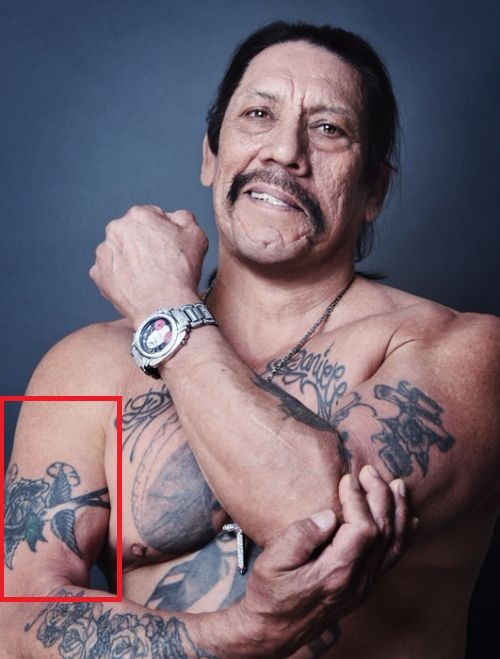 Danny Trejo Hummingbird Tattoos