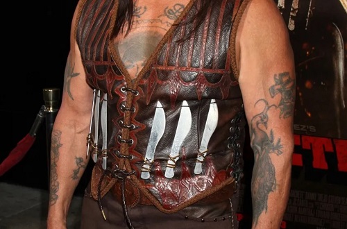 Danny Trejo Peacock Tattoo