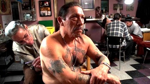 Danny Trejo Rose Tattoo