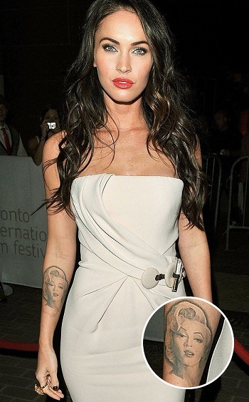 Megan Fox’s Marilyn Monroe Tattoo