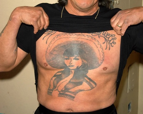 Mexican Cowgirl Danny Trejo Tattoos