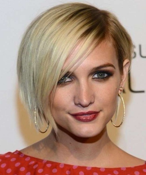 Ashlee Simpson Bob Hairstyles