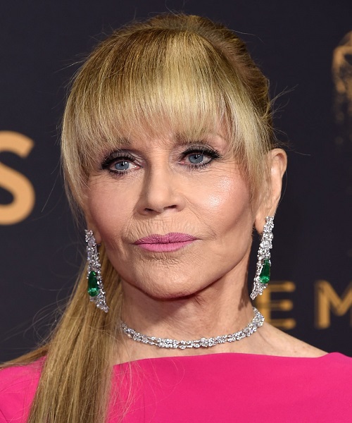 Jane Fonda Full Fringe Hairstyles