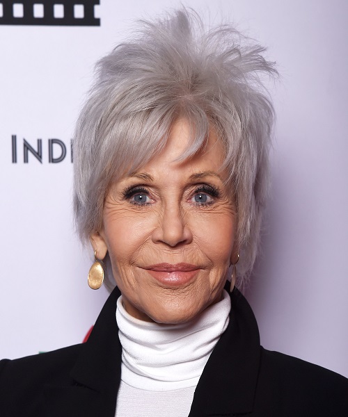 Jane Fonda Pixie Cut Hairstyles