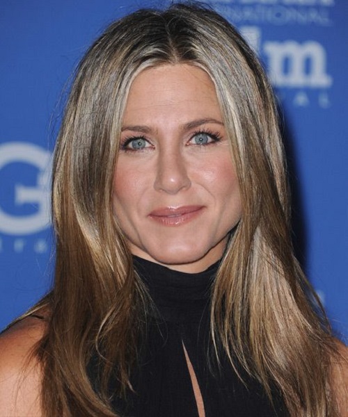 Jennifer Aniston Light Brunette Hairstyles