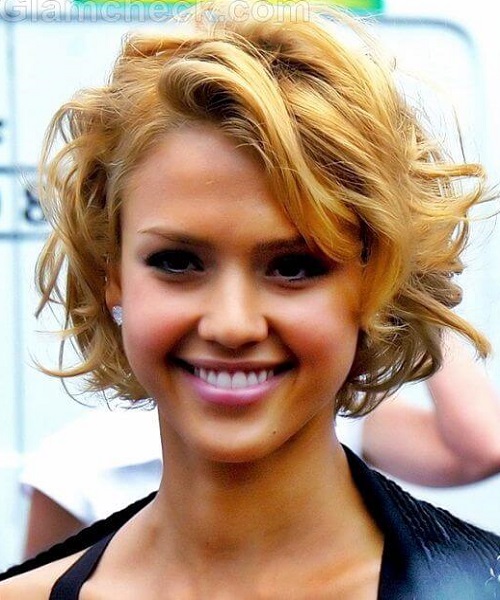 Jessica Alba Classic Short Hairdo Hairstyles