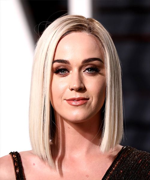 Katy Perry Blonde Bob Hairstyles