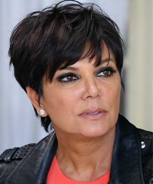 Kris Jenner Crop Top Hairstyles