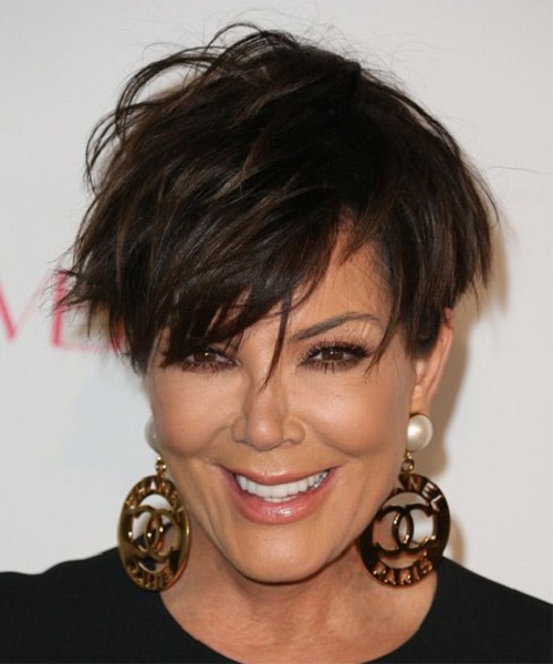 Kris Jenner Dark Mocha Hairstyles