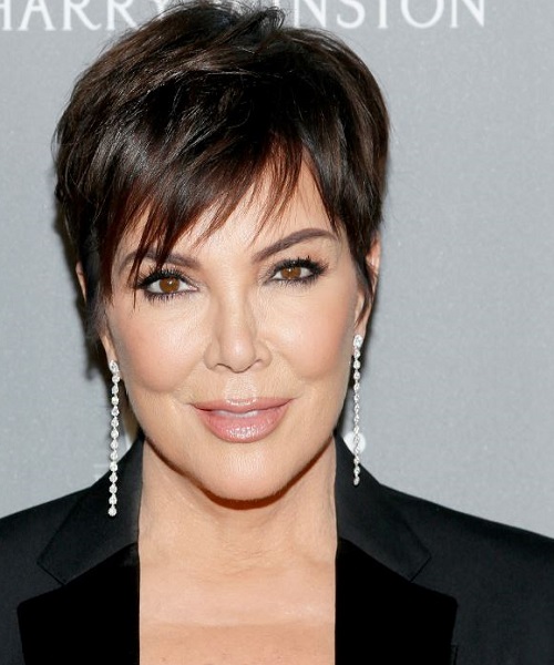 Kris Jenner Pixie Cut Hairstyles