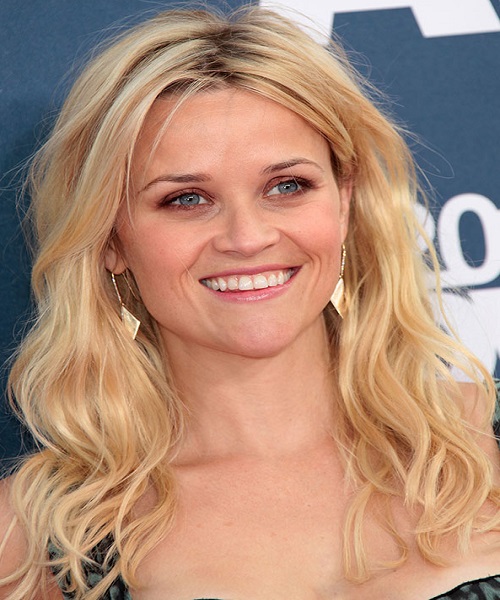 Reese Witherspoon Beach Waves Hairstyles