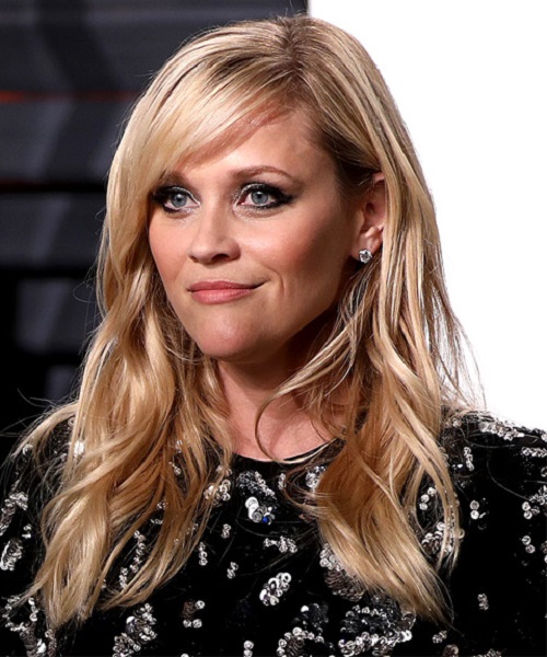 Reese Witherspoon Side Swept Bangs Hairstyles