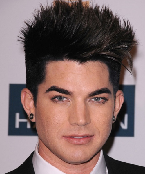 Adam Lambert Dark Brunette Emo Hairstyles