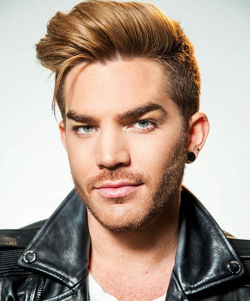 Adam Lambert Highlighted Blonde Hairstyles