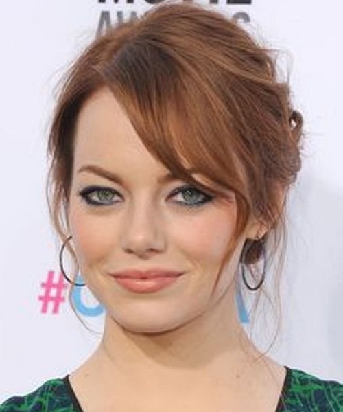 Emma Stone Updo Hairstyles