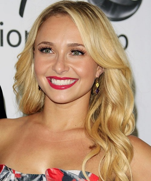 Hayden Panettiere Side Swept Bangs Hairstyles