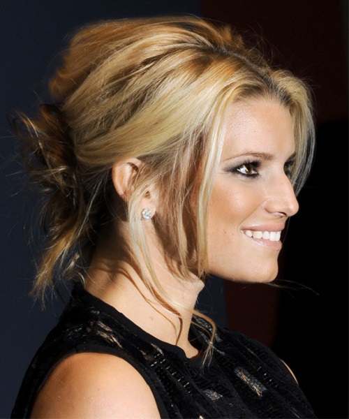 Jessica Simpson Updo Hairstyles