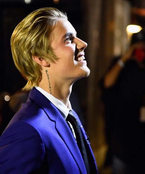 Justin Bieber The Slick Back Hairstyles