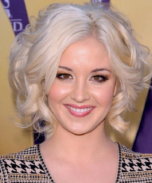 Kellie Pickler Platinum Blonde Hairstyles