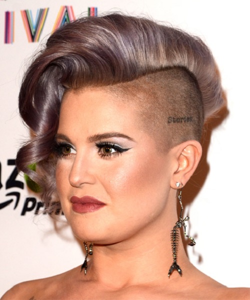 Kelly Osbourne Asymmetrical Hairstyles