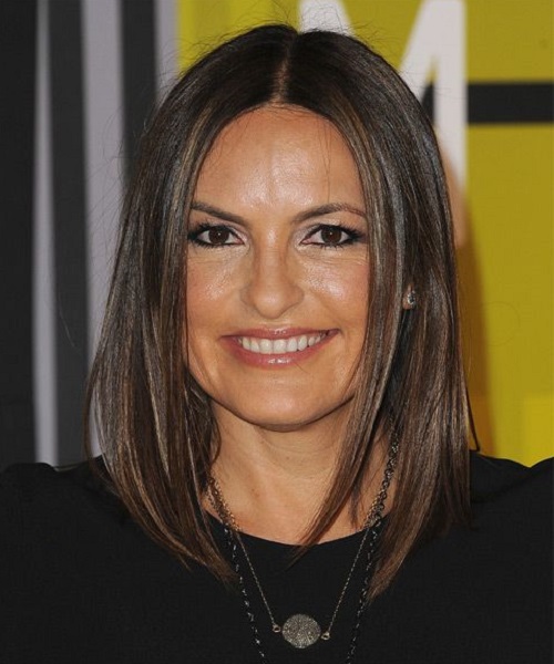 Mariska Hargitay Straight Hairstyles