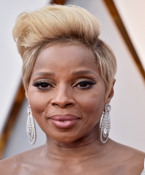 Mary J Blige Faux Hawk Hairstyles