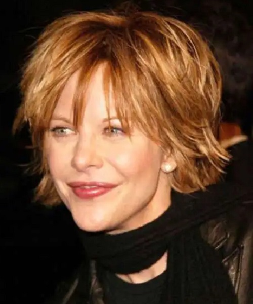 Meg Ryan Blunt Cut Hairstyles