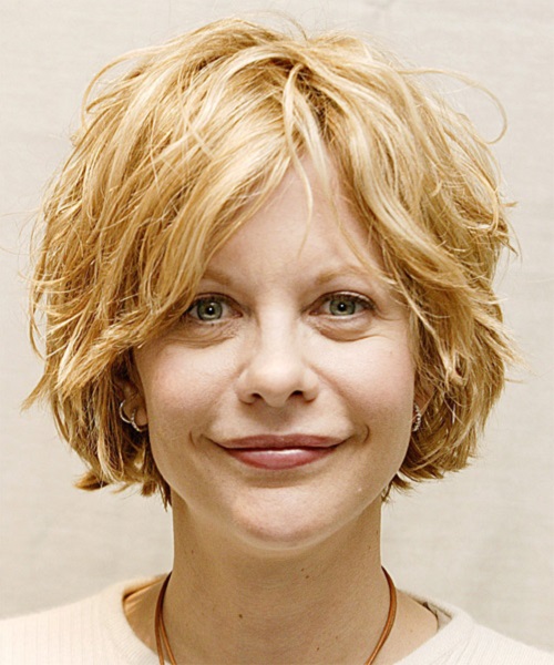 Meg Ryan Short Wavy Hairstyles