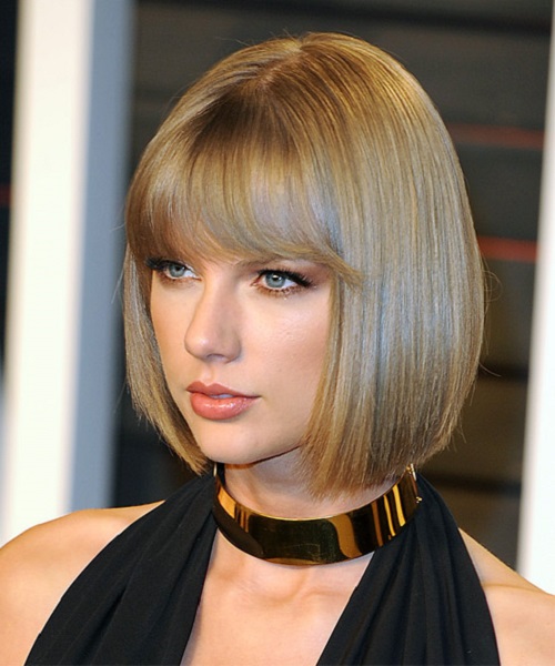 Taylor Swift Blonde Bob Hairstyles