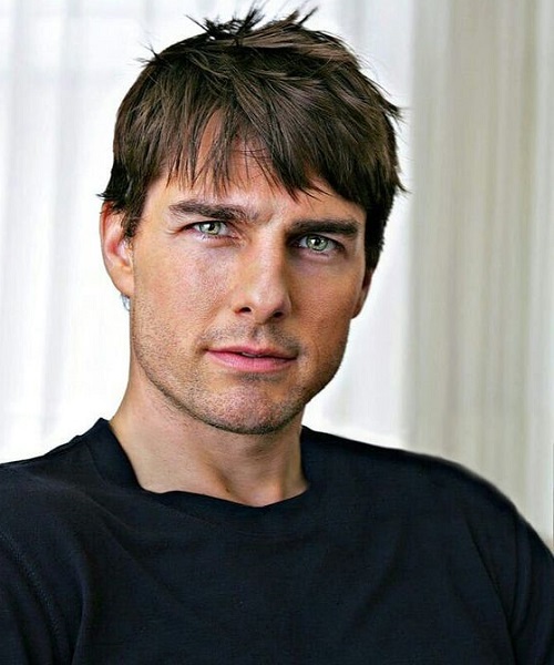 Tom Cruise Front Bangs Hairstyles