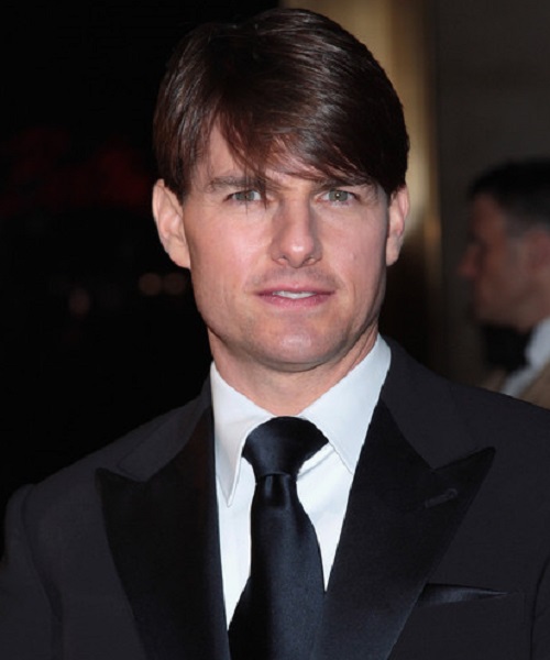 Tom Cruise Side-Parted Hairstyles
