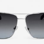 Paul Riley Silver-Tone Smoke Polarized Sunglasses by Trendhim