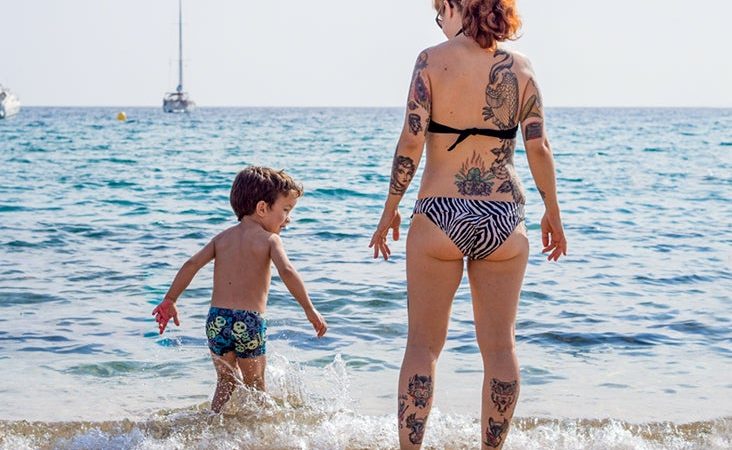How To Cover A New Tattoo At The Beach?