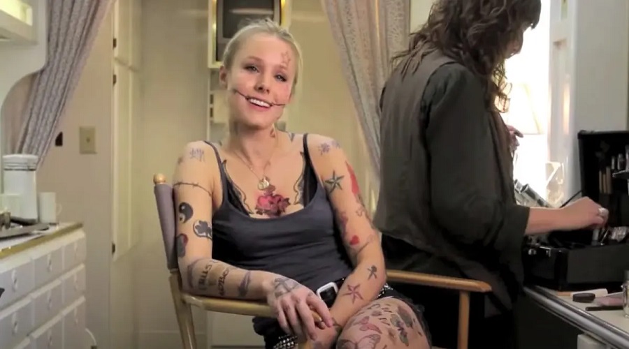 Does Kristen Bell Have Real Tattoos?
