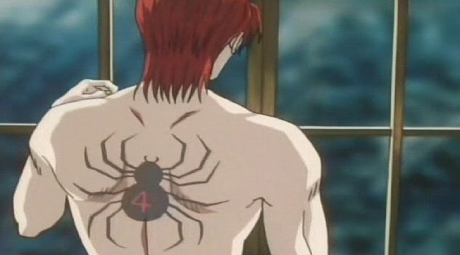 Where Is Chrollo'S Spider Tattoo