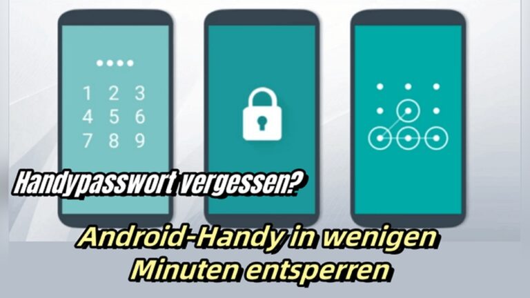 Wie Entsperre Ich Mein Handy?