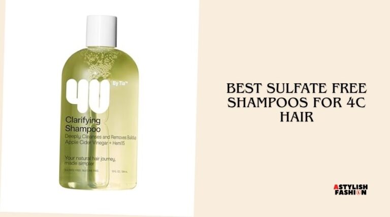 best sulfate free shampoos for 4c hair