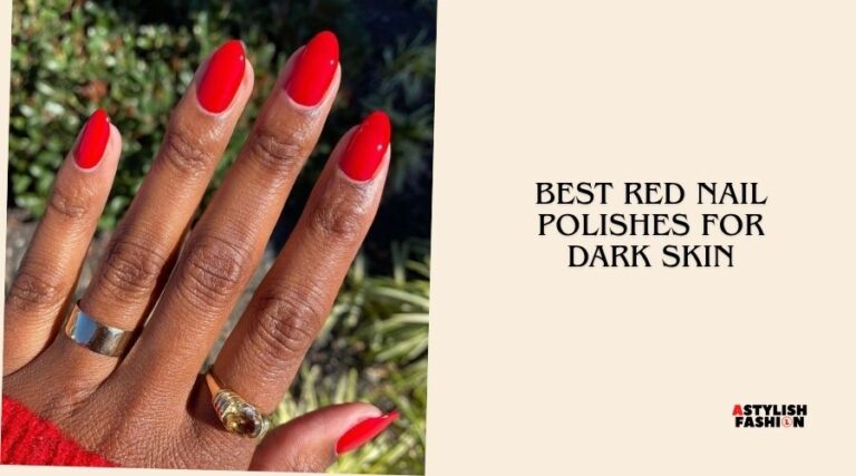 best red nail polishes for dark skin